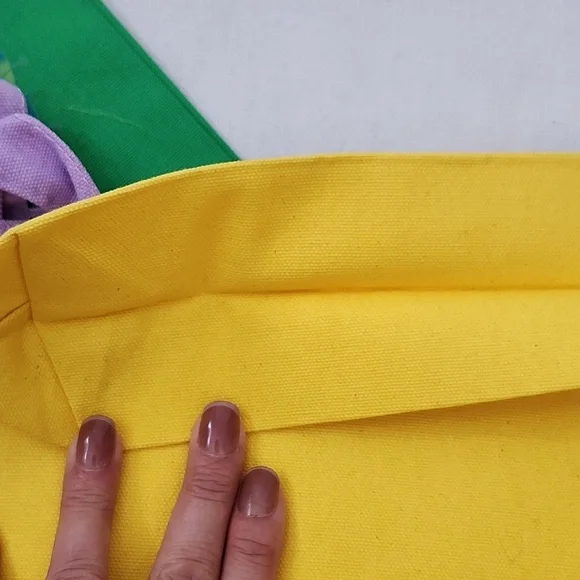 Disney Princess Tote Bag Bundle - Green, Yellow & Lilac Cartoon Prints - Picture 10 of 16